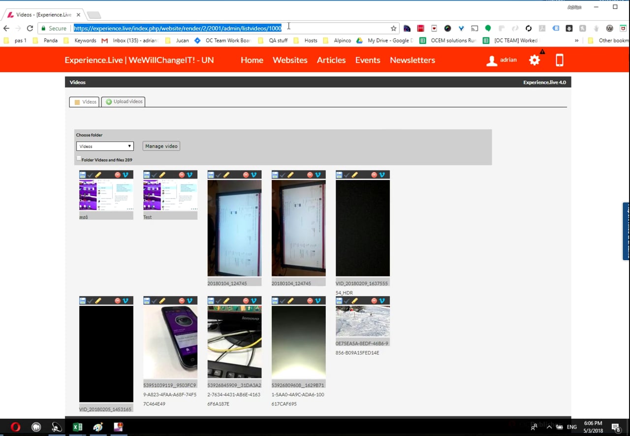 video upload